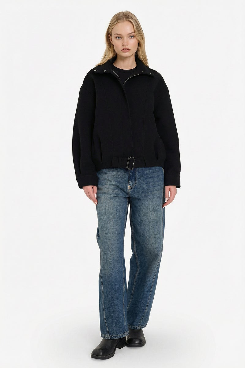 DeFacto Black Woman Regular Fit Cachet Casual - Image 2